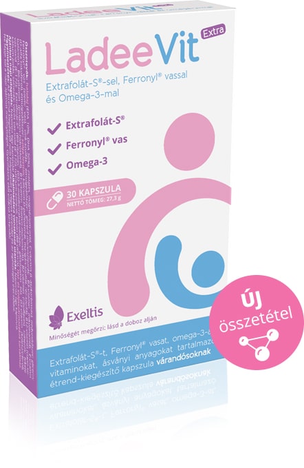 LadeeVit Extra várandósvitamin